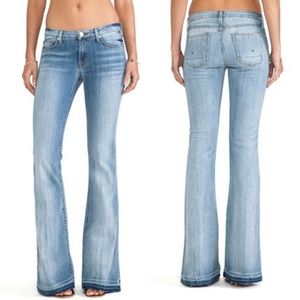 Hudson Mia 5 Pocket Flare Jeans in Indigo Haze